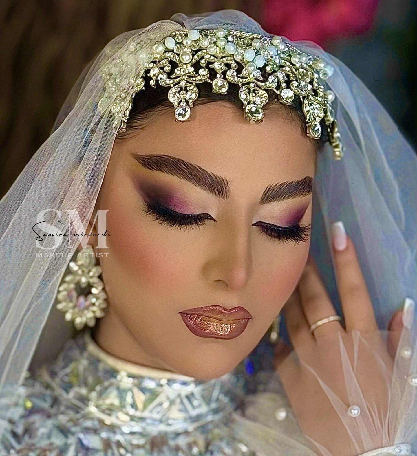 نمونه کار پکیج عروس در سالن زیبایی سمیرا میروردی
