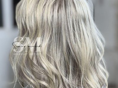 خدمات رنگ مو در سالن زیبایی سمیرا میروردی