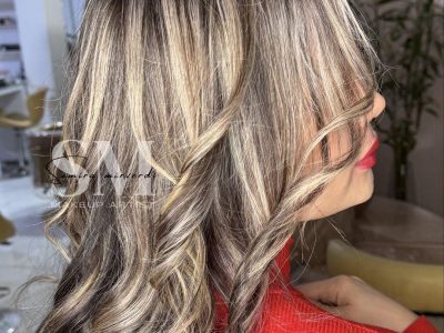 خدمات رنگ مو در سالن زیبایی سمیرا میروردی