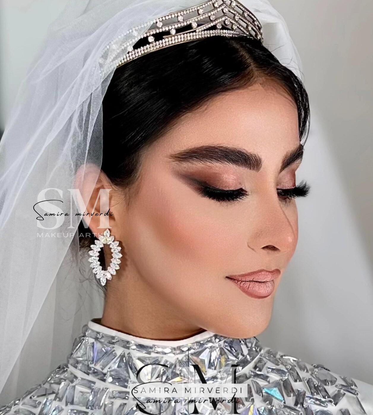 نمونه کار پکیج عروس در سالن زیبایی سمیرا میروردی